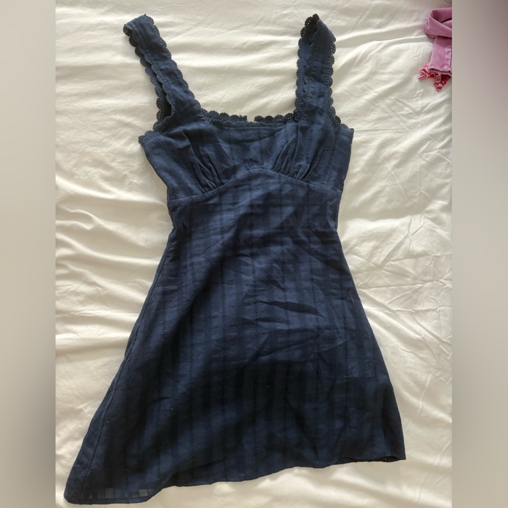 Princess Polly Navy Mini Dress